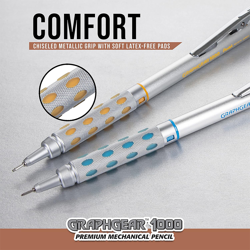 Pentel PG1000 기계식 연필 저중력 금속 막대 - Pentel Pen Energel 리뷰 및 가격